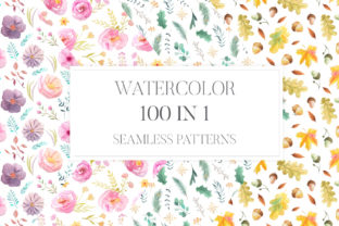 100 in 1 Watercolor Patterns Set Review