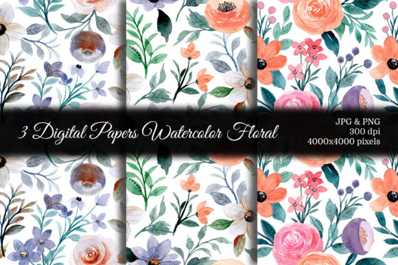 h1Seamless Pattern Floral Watercolor 55 for Branding and Commercial Design Projects/h1