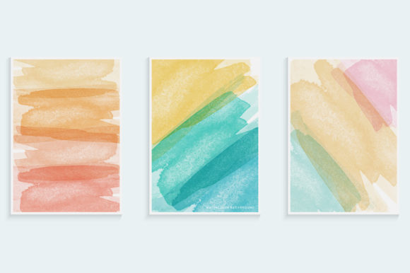 h1Watercolor Brush Style Cover Design for Backgrounds & Digital Sellersh1