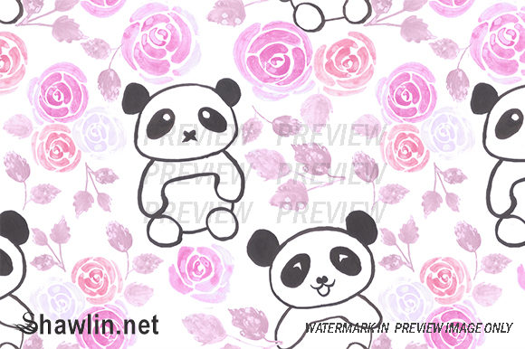 Pandas and Roses Watercolor: A Designer’s Honest Take for Real Embroidery Use