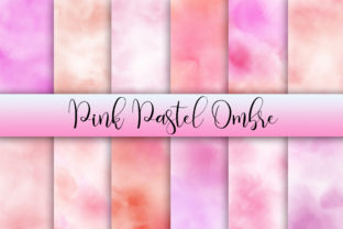 Pink Pastel Ombre Watercolor Backgrounds Review