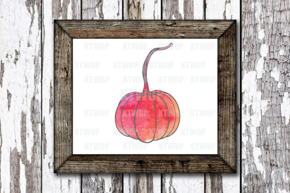 Pumpkin Pink Watercolor: A Crafts-Inspired Design Asset for Warm, Handmade Branding