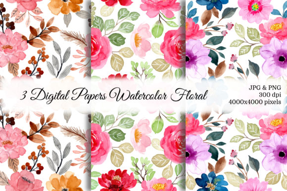 Seamless Pattern Floral Watercolor 47 Review