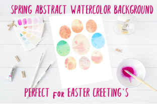 Spring Easter Holiday Watercolor Textures Review