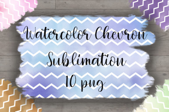 Sublimation Watercolor Chevron: A Designer’s Real-Use Review