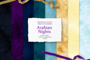 Watercolor Arabian Night Backgrounds Review