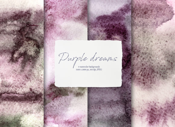 Watercolor Digital Abstract Backgrounds Review
