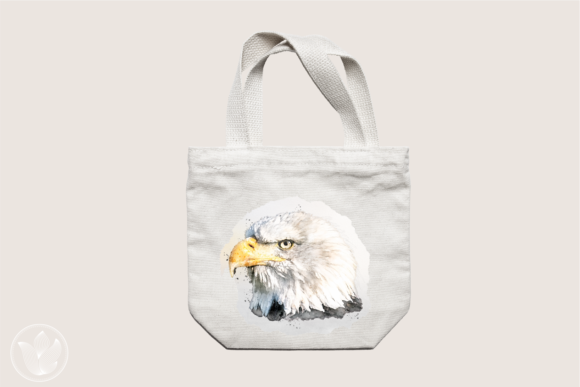 Watercolor Eagle Design for Crafts: A Visual Review for Bloggers and Publishers