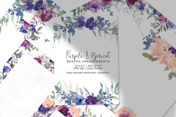 Watercolor Floral Borders for Backgrounds That Elevate Branding