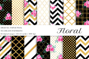 Watercolor Floral Patterns for Local Brands