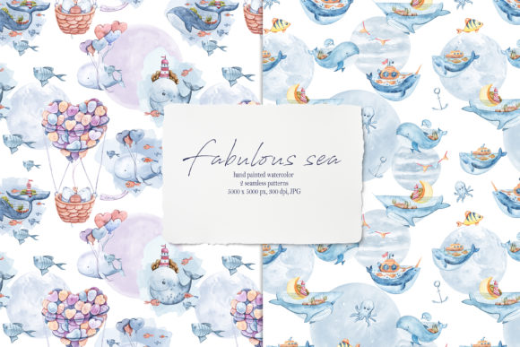 Watercolor Whales Patterns: A Blog Designer’s Review for Real Content Publishing